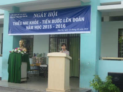 Ngày hội “Thiếu nhi khỏe - Tiến bước lên Đoàn” – Trường tiểu học Tân An
