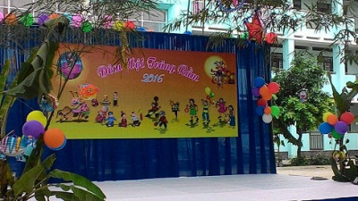 Vui tết trung thu tại trường TH Tân An