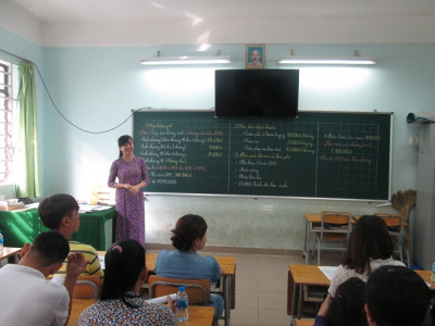 Họp phụ huynh học sinh đầu năm học 2018-2019