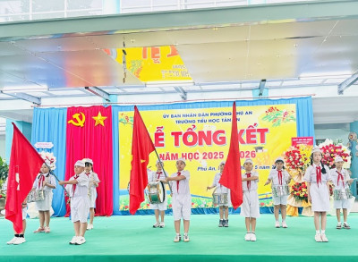 Trường Tiểu học Tân An tổ chức Lễ Tổng kết năm học 2025-2026
