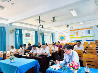 KIỂM TRA ĐỘT XUẤT BẾP ĂN BÁN TRÚ TẠI TRƯỜNG TIỂU HỌC TÂN AN