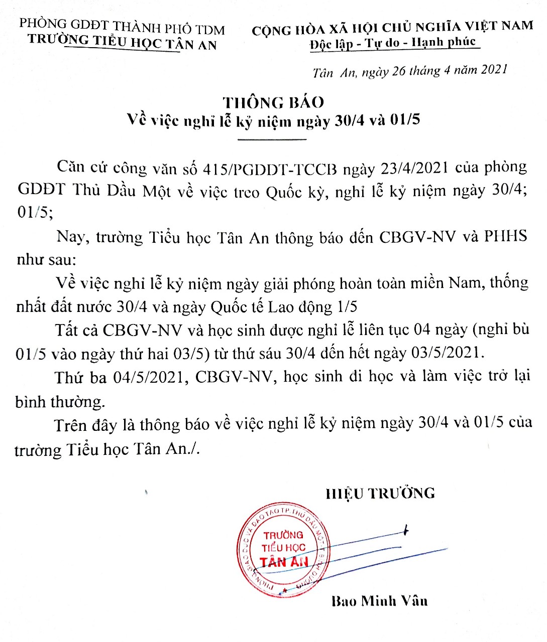 nghi le 30 4