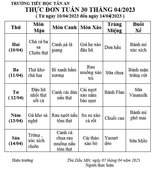 TUẦN 30