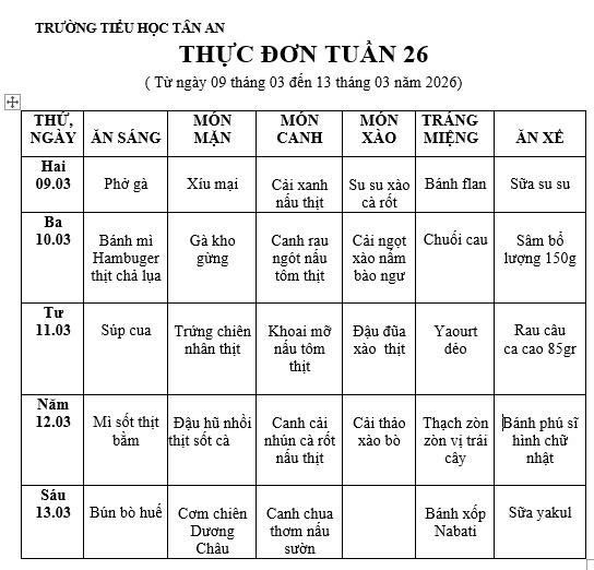 TUẦN 26