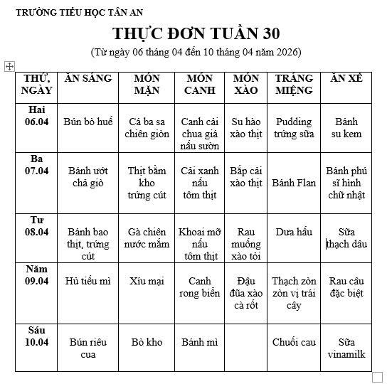 TUẦN 30