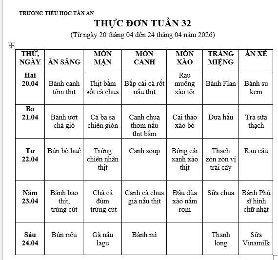 TUẦN 32